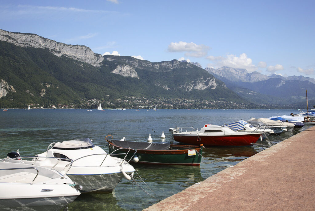 Photo du lac d'Annecy