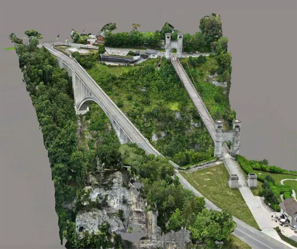 maquette 3d pont